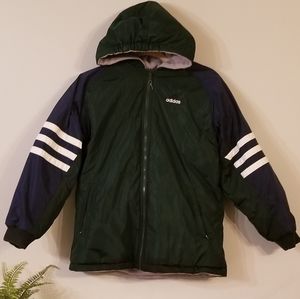 Vintage Adidas Reversible Puffer Jacket SZ M